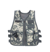 Uniform Soldier Militar for Tactical Military Training Boy Girls Vest Camouflage Special Kids Clothes Combat Cosplay Forces