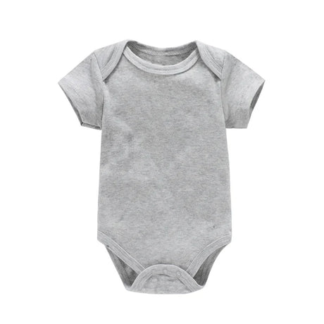 Unisex Short Sleeve Rompers for Baby Boys Girls Clothes 0-24M Cotton One-piece Bodysuits for Newborn Infant Kids Overalls Onesie