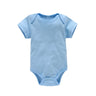 Unisex Short Sleeve Rompers for Baby Boys Girls Clothes 0-24M Cotton One-piece Bodysuits for Newborn Infant Kids Overalls Onesie