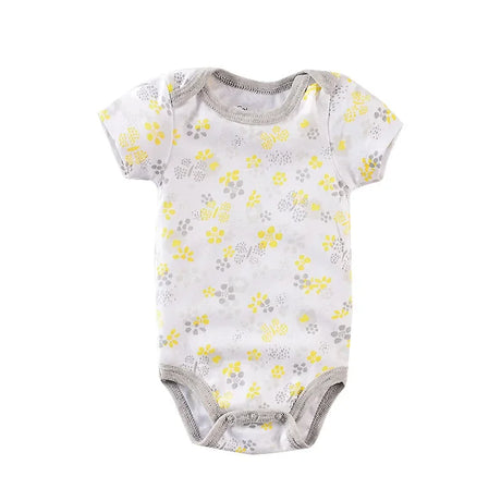 Unisex Short Sleeve Rompers for Baby Boys Girls Clothes 0-24M Cotton One-piece Bodysuits for Newborn Infant Kids Overalls Onesie