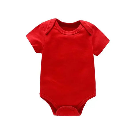 Unisex Short Sleeve Rompers for Baby Boys Girls Clothes 0-24M Cotton One-piece Bodysuits for Newborn Infant Kids Overalls Onesie