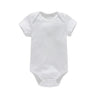 Unisex Short Sleeve Rompers for Baby Boys Girls Clothes 0-24M Cotton One-piece Bodysuits for Newborn Infant Kids Overalls Onesie