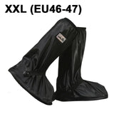 Unisex Waterproof Wear-resistant High-tube Motorcycle Rain Boot Covers Outdoor Travel Rain Shoe Covers Motocross Riding Sport