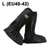 Unisex Waterproof Wear-resistant High-tube Motorcycle Rain Boot Covers Outdoor Travel Rain Shoe Covers Motocross Riding Sport