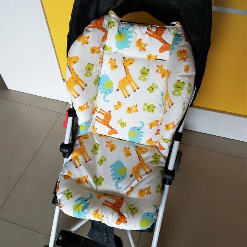 Universal Baby Stroller Seat Cover Cotton Mat Kids Pushchair Cart High Chair Seat Cushion Baby Stroller Cushion Pram Liner Pads