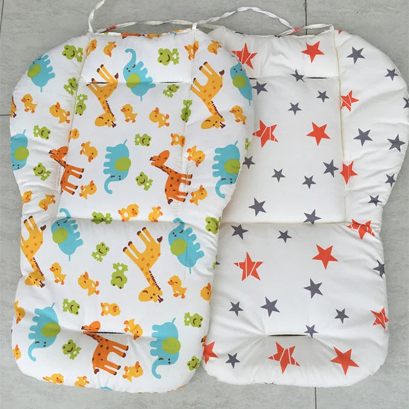 Universal Baby Stroller Seat Cover Cotton Mat Kids Pushchair Cart High Chair Seat Cushion Baby Stroller Cushion Pram Liner Pads