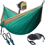 Upgrade Camping Hammock Outdoor Tourist Hanging Hammocks Portable Parachute Nylon Hiking Hammock For Backpacking Travel