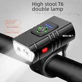 Usb Rechargeable Mountain Road Bike Front Light High Brightness Warning Light Flashlight Universal Bicycle Equipment