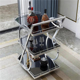 Utility Cart Trolley Kitchen Island Bar Tables Organizer Rolling Trolley Wine Rack Serving Shelf Archivadores Hotel Furiture