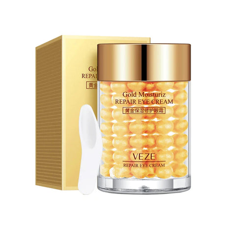 VENZEN 24K Gold Eye Cream Anti Wrinkles Remove Eye Bags Skincare Product Dark Circles Remover Korean Skin Care Products