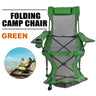 VEVOR Outdoor Folding Camp Chair Backrest With Footrest Portable Bed Nap Chair For Camping Fishing Foldable Beach Lounge Chair