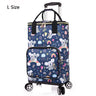 Vegetable Market Shopping Bag For Groceries Cart With Wheel Trolley Bag On Wheels Bolsa Compra Supermarket Foldable Reusable Bag