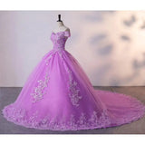 Vestido De Noiva Simple Light Wedding Dress Elegant Lace Boat Neck Luxury Ball Gown Real Photo Robe De Mariee Plus Size