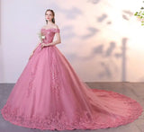 Vestido De Noiva Simple Light Wedding Dress Elegant Lace Boat Neck Luxury Ball Gown Real Photo Robe De Mariee Plus Size