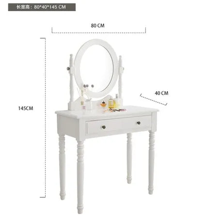 Vintage Makeup Dressing Table Bedroom Storage Girl Drawer Dressing Table Nordic Luxury Penteadeiras De Maquiagem Home Furniture