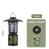 WEST BIKING Camping Tent Light Hanging Camping Lanterns Portable USB Rechargeable Light Led Camp Lamp for Outdoor Emergency