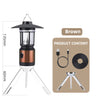 WEST BIKING Camping Tent Light Hanging Camping Lanterns Portable USB Rechargeable Light Led Camp Lamp for Outdoor Emergency