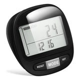 Walking 3D Pedometer Simple Step Counter Walking Distance Miles Counter Calorie Counter Daily Monitor Step Tracker