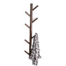 Wall Mount Clothing Rack Coat Hanger Branches Natural Pine Hook Handbag Cap Holder Living Room Decoration Wall Shelves 4/8 Hooks