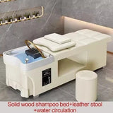 Water Circulation Shampo Chair Therapy Comfort Shower Head Massage Hair Wash Bed Lounge Silla Peluqueria Salon Furniture MQ50SC