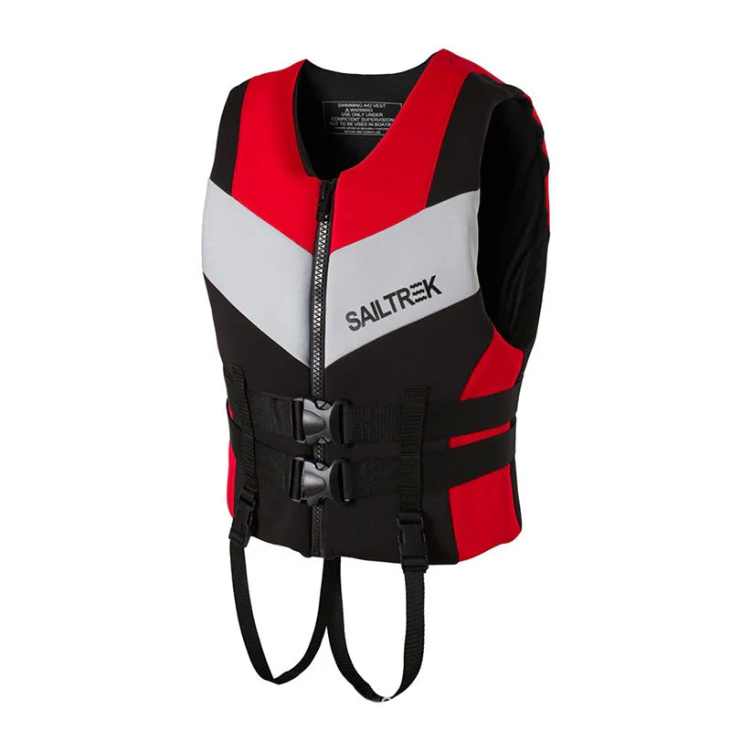 Water Sports Fishing Water Ski  Vest Kayaking Boating Swimming Drifting Safety Vest Adults Life Jacket Neoprene Safety Life Vest