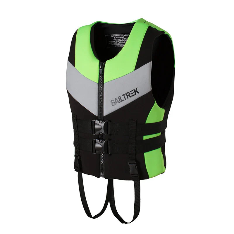 Water Sports Fishing Water Ski  Vest Kayaking Boating Swimming Drifting Safety Vest Adults Life Jacket Neoprene Safety Life Vest