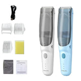 Waterproof Baby Hair Clipper Automatic Gather Hair Trimmer Adult Kids Hair Care Low Noise Sleep Children Hair Cut Tools