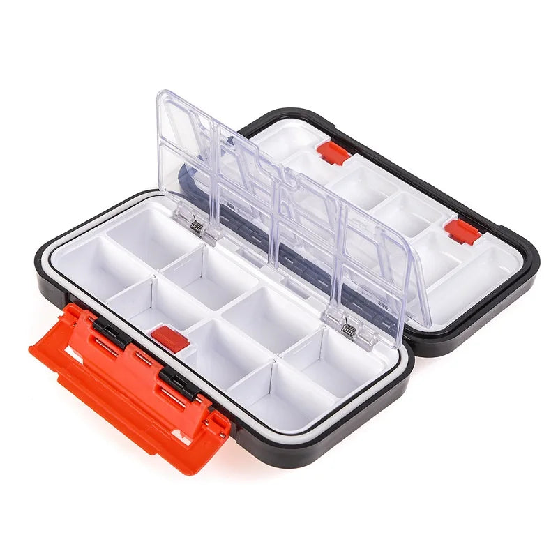 Waterproof Fishing Tackle Box Hooks Lures Accessories Box For fishing Tool Storage Box Doublex Sided Carp Fishing Goods Boxes