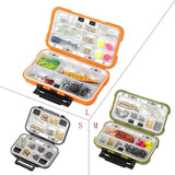 Waterproof Fishing Tackle Box Hooks Lures Accessories Box For fishing Tool Storage Box Doublex Sided Carp Fishing Goods Boxes