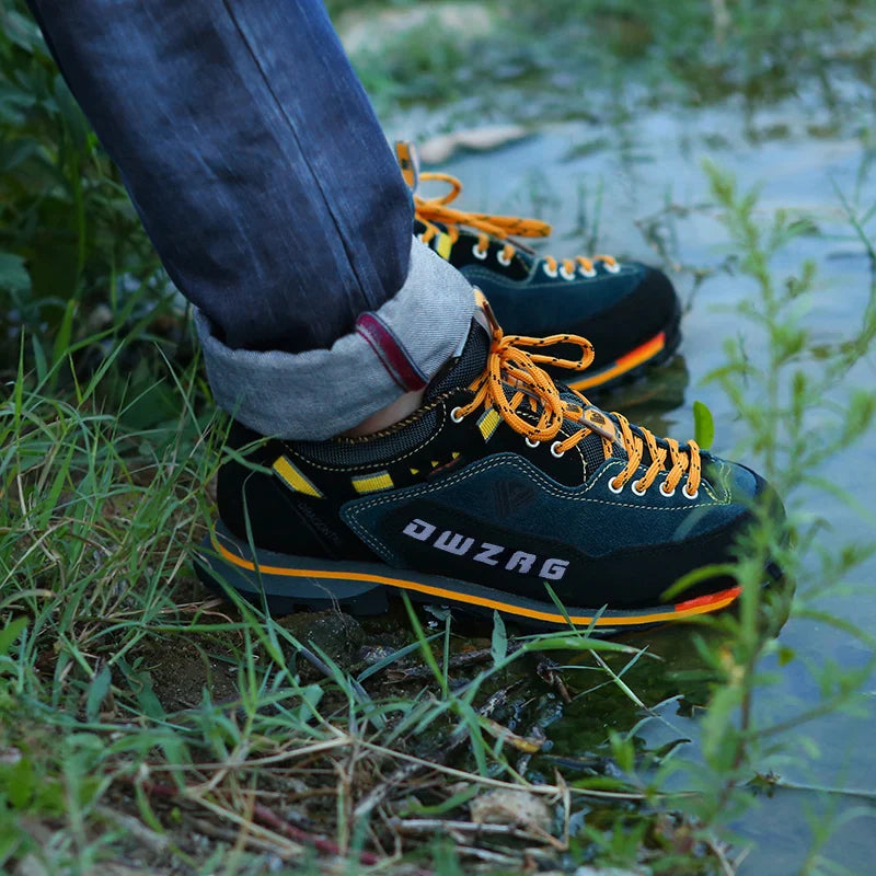 Waterproof Hiking Shoes Mountain Climbing Shoes Outdoor Hiking Boots Trekking Sport Sneakers Men Hunting Trekking