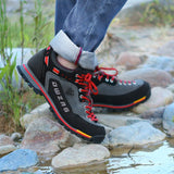 Waterproof Hiking Shoes Mountain Climbing Shoes Outdoor Hiking Boots Trekking Sport Sneakers Men Hunting Trekking