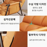 Waterproof and Anti-Fouling Extended Version Rocking Chair for Relaxation and Comfort Single Person Sofa 5 Angle Adjustment