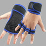 Weight Lifting Training Gloves for Women Men Fitness Sports Body Building Gymnastics Grips Gym Hand Palm Wrist Protector Gloves