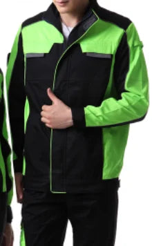 Welding Clothing Workwear Clothes Men Women Long Sleeve Workmen Uniform Car Workshop Working Suit Mechanical Repairmen Coveralls