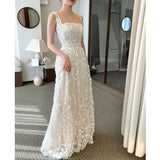 Welove Square Collar Ivory Sweet Beauty Bride Wedding Party Dress Strapless Korea 드레스 Photography Wedding Dresses for Women