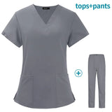 Wholesale Operating Room Medical Uniform Scrubs Hospital Working Scrubs Set Medical Supplies Nurse Dental Surgery Suit Workwear