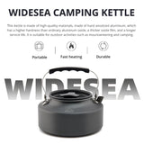 Widesea Camping Cookware Set Outdoor Pot Tableware Kit Cooking Water Kettle Pan Travel Cutlery Utensils Hiking Picnic Equipment