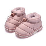 Winter Boots for Toddler Girl Shoes Flat Heels Plush Kids Indoor Home Shoes Non-slip Baby Girl Shoes SWB001