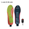 Winter Heated Insoles USB Wireless Temperature Adjustment Electric Foot Thermal Pad 12 Hours Warm Sock Pad стельки с подогревом