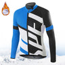 Winter Jacket Thermal Fleece Bicycle Clothes Men's Cycling Jacket Warm Wool Long Sleeve Cycling Bike Clothing Sports Jacket 2024
