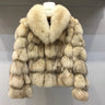 Winter Jacket Women Clothing Real Fox Fur Short Fashion Natural Fur Coats And Jackets Women 2022 Thick Warm Outerwear