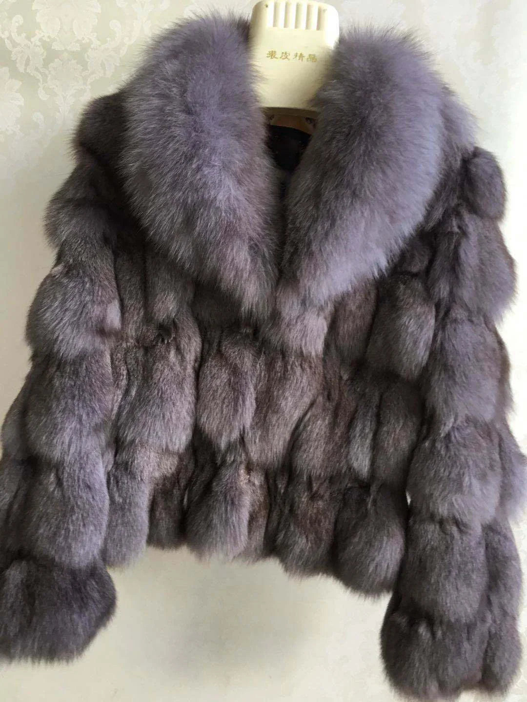 Winter Jacket Women Clothing Real Fox Fur Short Fashion Natural Fur Coats And Jackets Women 2022 Thick Warm Outerwear