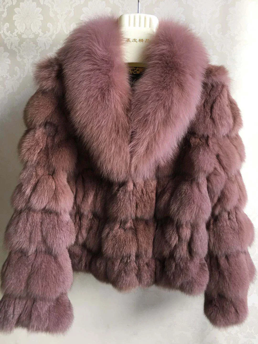 Winter Jacket Women Clothing Real Fox Fur Short Fashion Natural Fur Coats And Jackets Women 2022 Thick Warm Outerwear