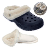 Winter Keep Warm Short Plush Cover Insole Lining For Slippers Clogs DIY Accessories Indoor Cotton Shoes Fur Liners For Women Men