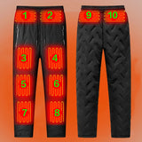 Winter Thermal Hiking Pants Heating Underwear USB Electric Heated Pants Ski Wear Heater Sports Thermal Pants Жилет 발열바지