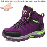 Winter Women Ankle Outdoor Trekking Boots Hiking Shoes Woman Mountain Climbing Treking Sneakers Wandelschoenen Botas Mujer