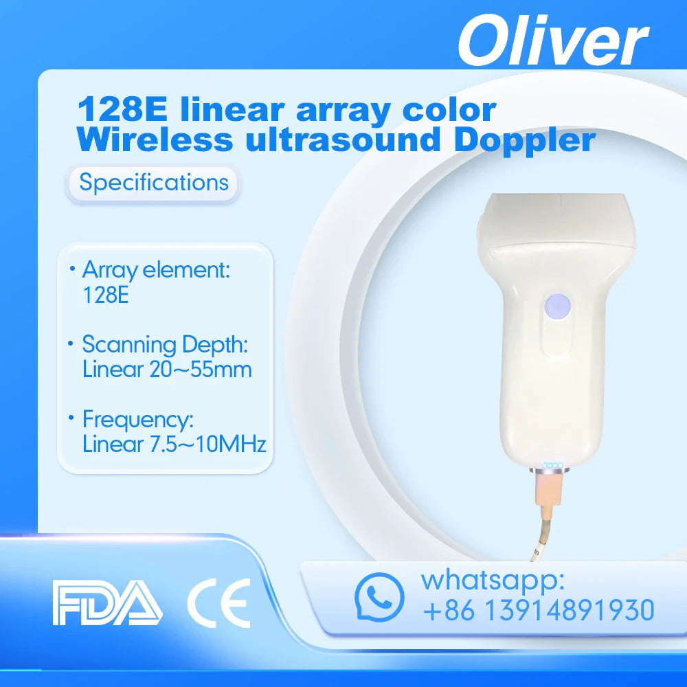 Wireless Ultrasound Probe scanner portable Bluetooth machine WIFI ultrasound scanner Machine support iOS Android Windows