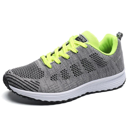 Woman Tennis Shoes Fashion Tenis Feminino Lace-Up White Sport Shoes Female Sneakers Light Breathable Women Flats Outdoor Shoes