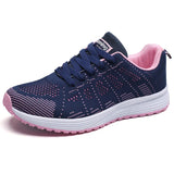 Woman Tennis Shoes Fashion Tenis Feminino Lace-Up White Sport Shoes Female Sneakers Light Breathable Women Flats Outdoor Shoes