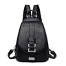 Women Anti theft Backpack High Quality Leather School Shoulder Bags For Teenage Girls Multifunction Backpack Ladies Chest Bag